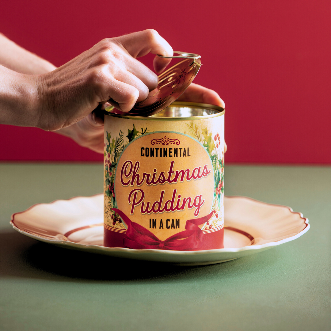 Christmas Pudding in a Can