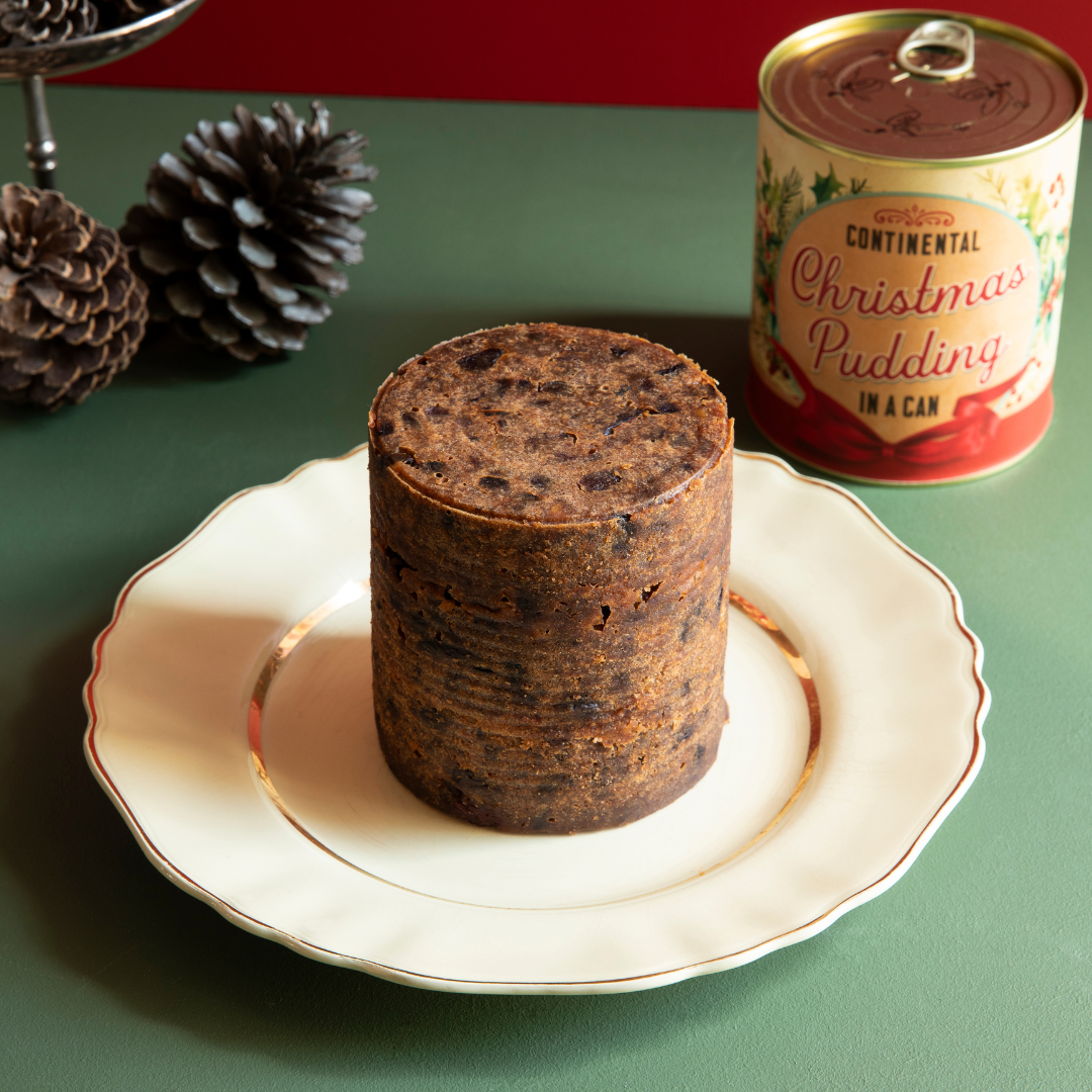Christmas Pudding in a Can